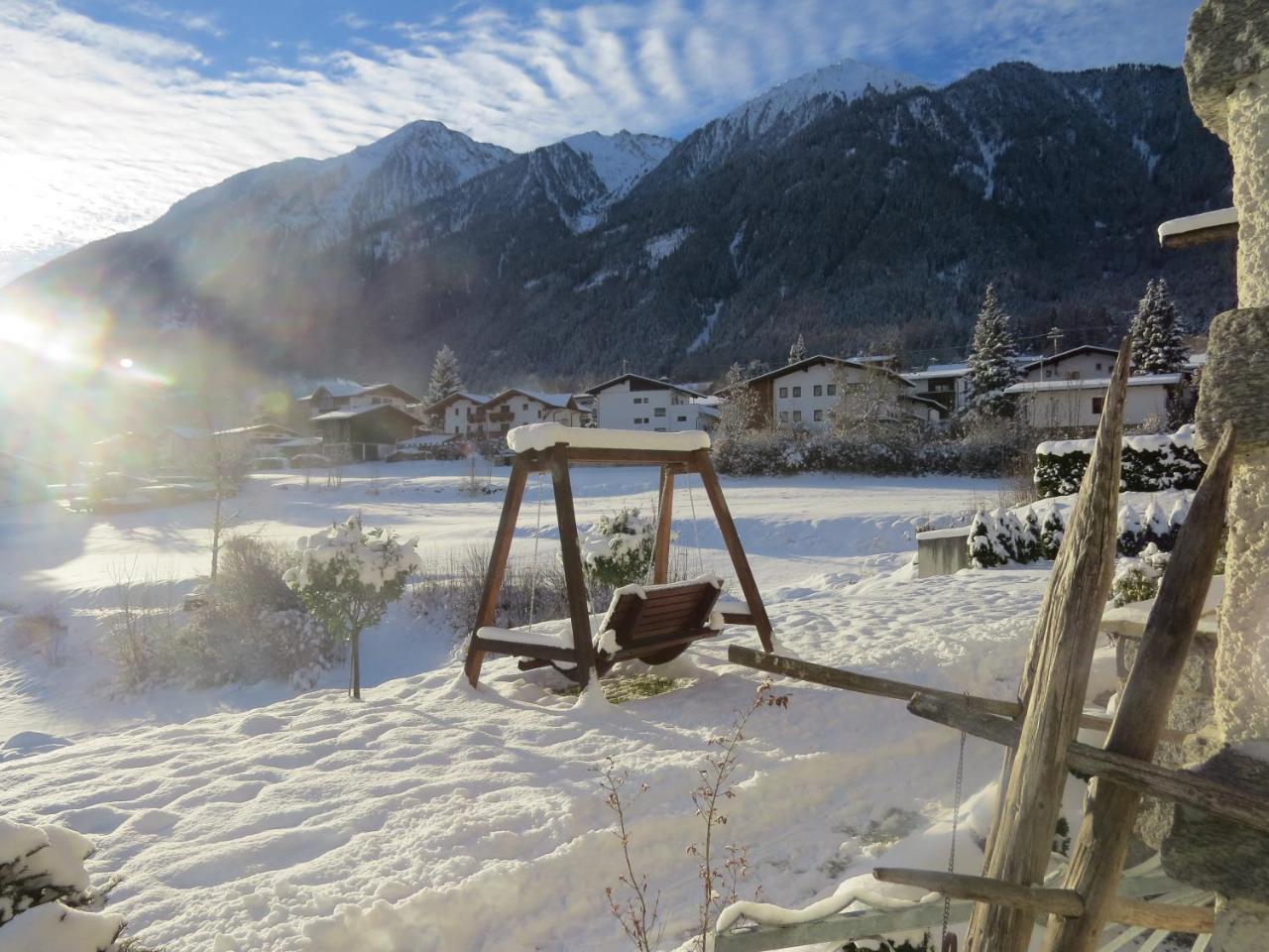 Ferienhaus Oetztal-Lodge 索滕斯 外观 照片